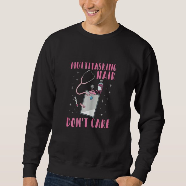 Womens Healthcare Receptionist for a Medical Recep Sweatshirt (Vorderseite)