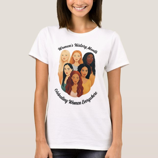 Women's History Month T-Shirt (Vorderseite)