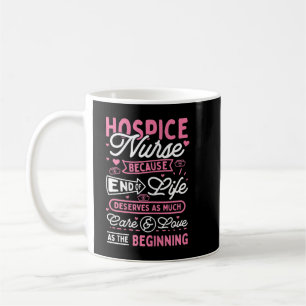 Womens Hospice Nurse T - Shirt Kaffeetasse