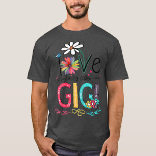 Womens I Love Being Called Gigi Sunflower Gifts T-Shirt
