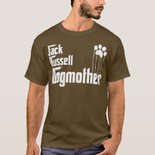 Womens Jack Russell Dog Mama, Jack Russell Dog Mot T-Shirt