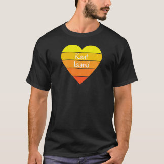 Womens Kent Island Closing Company Heart Kent Isl T-Shirt