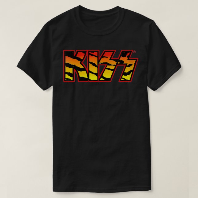 Womens KISS Animalize Logo VNeck T-Shirt (Design vorne)