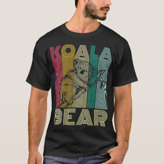 Womens Koala Bear Australia Animal Koala VNeck T-Shirt