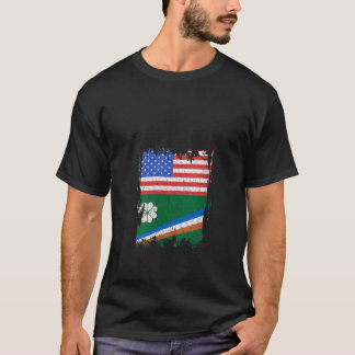 Womens Kwajalein Atoll USA Kwajalein Pride T-Shirt