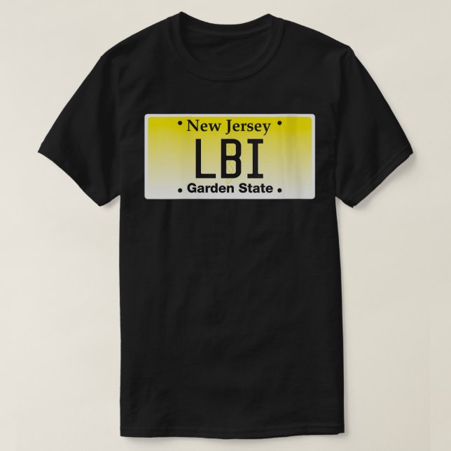 Womens LBI NJ Long Beach Island New Jersey T-Shirt (Design vorne)