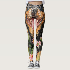 Women's Leggings – Rottweiler Dog Print