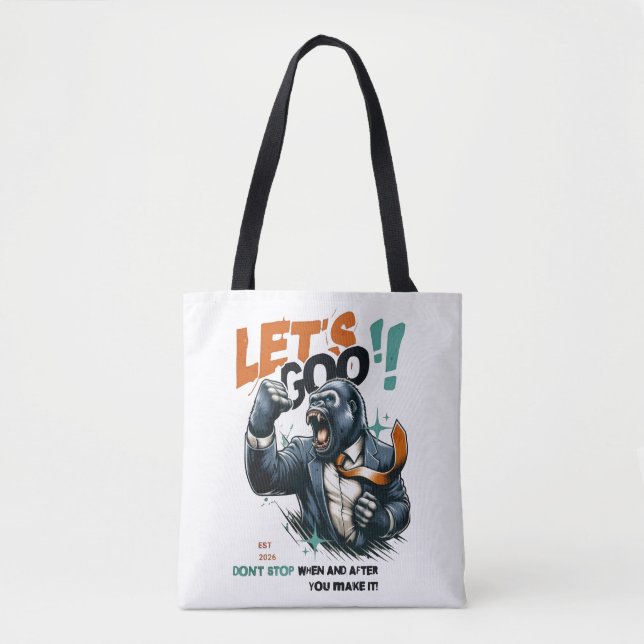 WOMEN'S LET'S GOO LESSONS LEARN  BAG  TASCHE (Vorderseite)