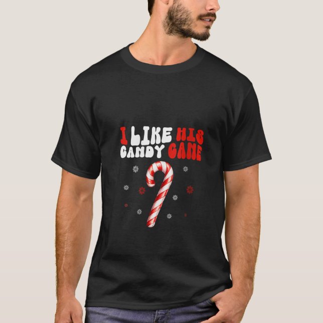 Womens Like Her Peppermint Candies Like His Candy  T-Shirt (Vorderseite)