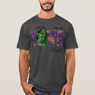 Womens Love halloween scary art Nonni autumn gift T-Shirt