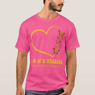 Womens Mama eines kriegerischen Krebsbewusstseins  T-Shirt