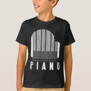 Womens Minimalistisch Ano Barcode Style Music Love T-Shirt