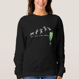 Womens Monday  Friday Cocktail Girls Evening Women Sweatshirt