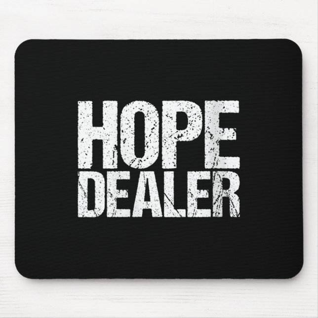 Womens Motivational Hope Er V-neck  Mousepad (Vorne)