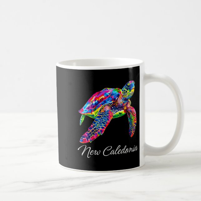 Womens New Caledonia V-neck  Kaffeetasse (Rechts)