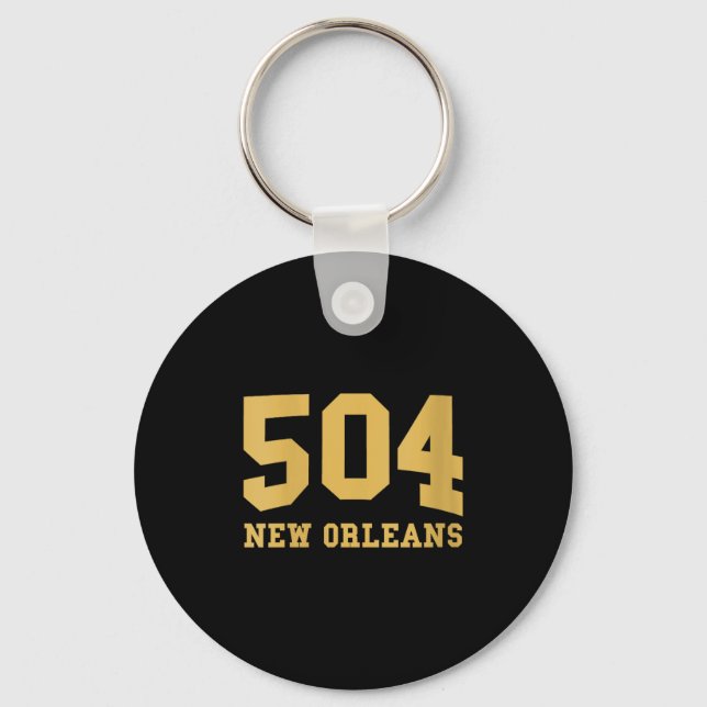 Womens New Orleans Area Code 504 - Hometown Pride  Schlüsselanhänger (Vorderseite)