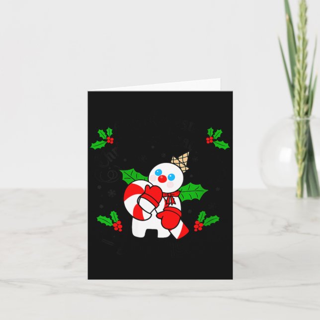Womens New Orleans Mr Bingle Christmas Tradition S Karte (Vorderseite)