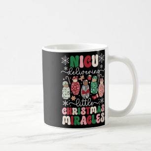 Womens Nicu Christmas Miracles Nicu Nurse Xmas Par Kaffeetasse