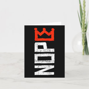 Womens No Kings Protest Sign Vertical Nope V-Nacke Karte