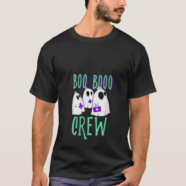 Womens Nurse Halloween V Neck T-Shirt (Vorderseite)