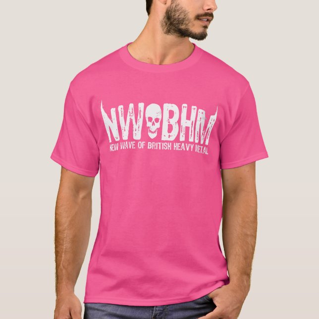 Womens nwobhm neue Welle britischer Schwermetalle  T-Shirt (Vorderseite)