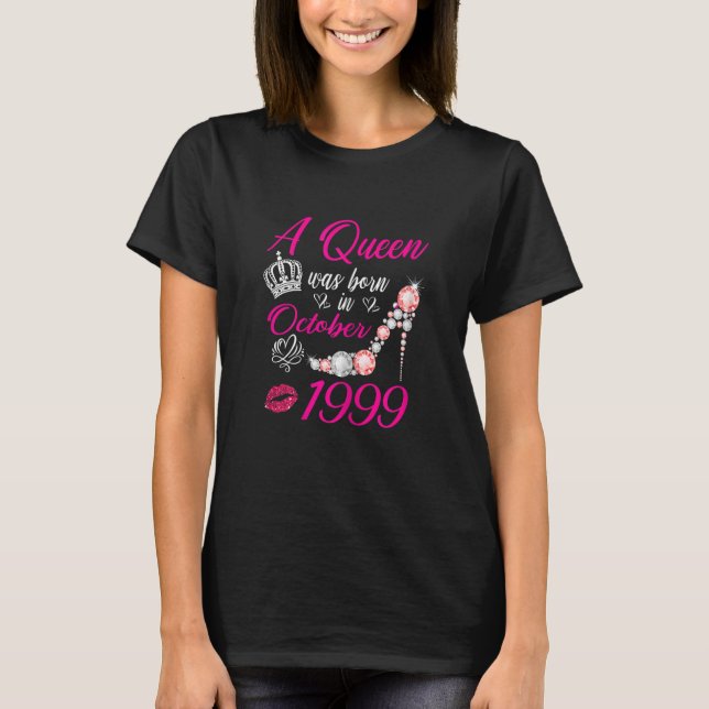 Womens October Girls 1999 T-Shirt for Women 23rd B (Vorderseite)