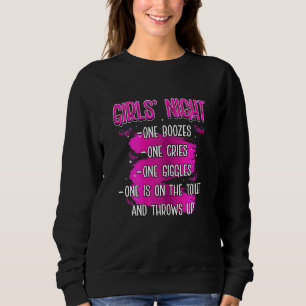 Womens One stärkt One Cries One Giggles - Girls Ni Sweatshirt