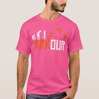 Womens Parkourlufer Parkour Parcouring Parcour T-Shirt