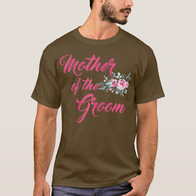 Womens Peonies Wedding Matching Brautparty of T-Shirt (Vorderseite)