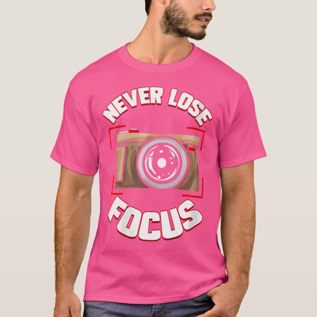 Womens Photographer Camera Photography T-Shirt (Vorderseite)