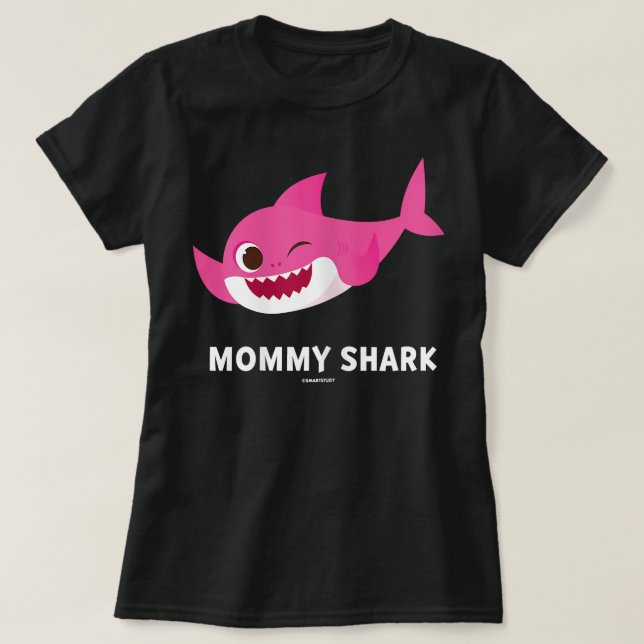 Womens Pinkfong Mommy Shark Official  T-Shirt (Design vorne)