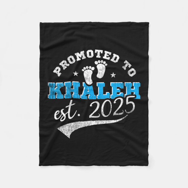 Womens Promoted To Khaleh 2025 New Iranian Aunt Vi Fleecedecke (Vorderseite)