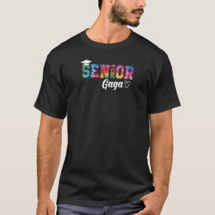 Womens Proud Senior Gaga 2023 Abschluss Graduate T-Shirt