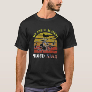 Womens Proud USAF Nana Air Force Academy Niedlich  T-Shirt