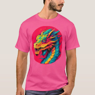 Womens Punk Dragon Delight Vibrangon T Asian T-Shirt