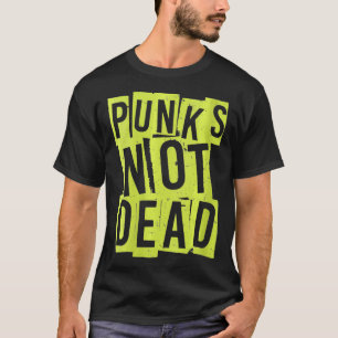 Womens Punk's nicht tot Punk ist nicht tot Gitarre T-Shirt