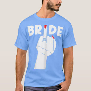 Womens Ring Flansch Bachelorette Party Bridal Show T-Shirt