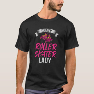 Womens Roller Skaten zeigt Inline-Skate Anfänger T-Shirt