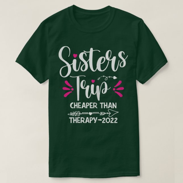 Womens Sisters Road Trip 2022 Weekend Family Vacat T-Shirt (Design vorne)