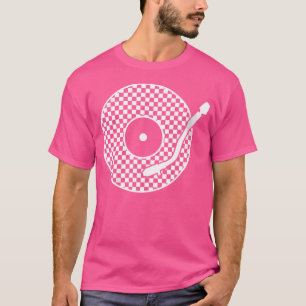 Womens Ska Vinyl Record Jazz Music T-Shirt