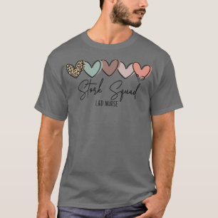 Womens Stork Squad Labour und liefern Krankenschwe T-Shirt