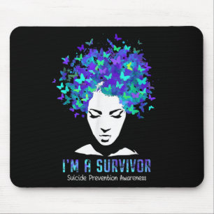 Womens Suicide Prevention Awareness Week Survivor Mousepad