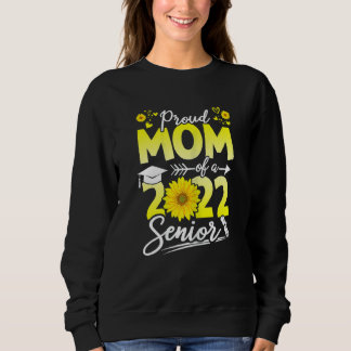 Womens Sunflower 2022 stolz Mama von 2022 Senior G Sweatshirt