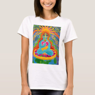 Womens T - Shirt Original Artwork Bright Colors
