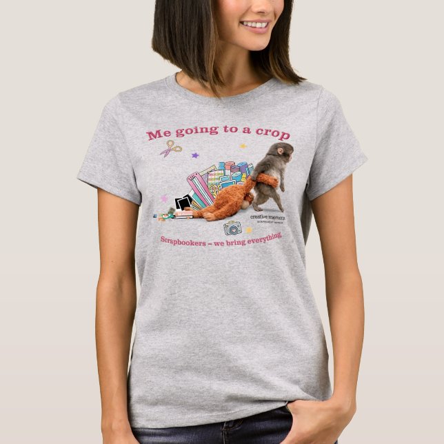Women's T-Shirt Punch the Monkey (Vorderseite)