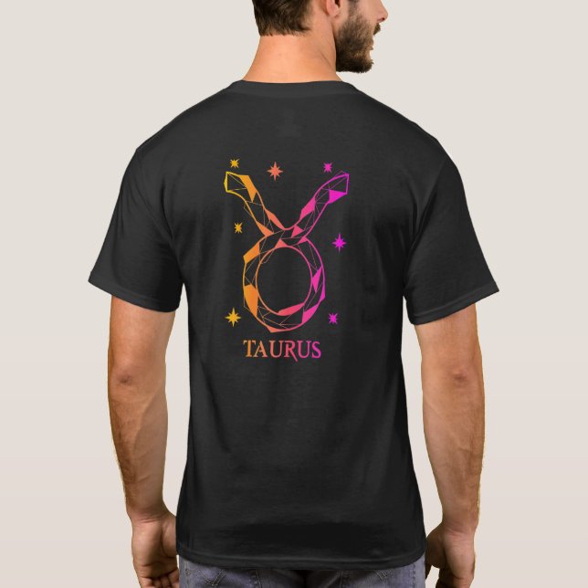 Womens Taurus Zodiac T-Shirt (Rückseite)