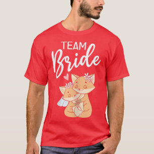 Womens Team Bride JGA Braut Hochzeitsbachelor Part T-Shirt