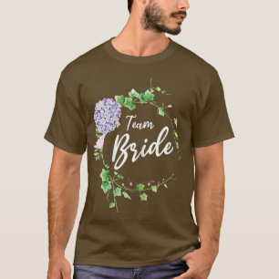 Womens Team Bride JGA Braut Hochzeitsbachelor Part T-Shirt