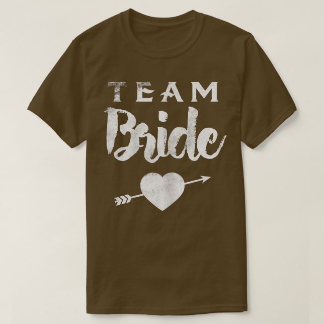 Womens Team Bride Squad T  Tee Bachelorette Party  (Design vorne)