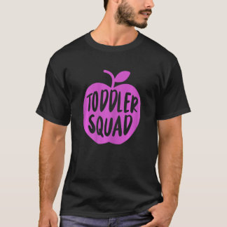 Womens Toddler Squad Daycare Bunnies T-Shirt